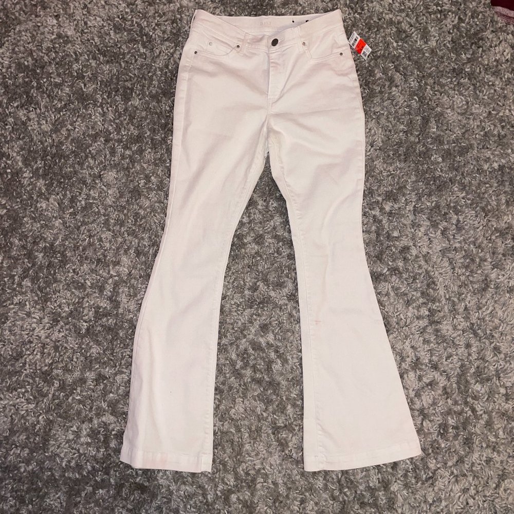 Women's a.n.a White Flare Jeans